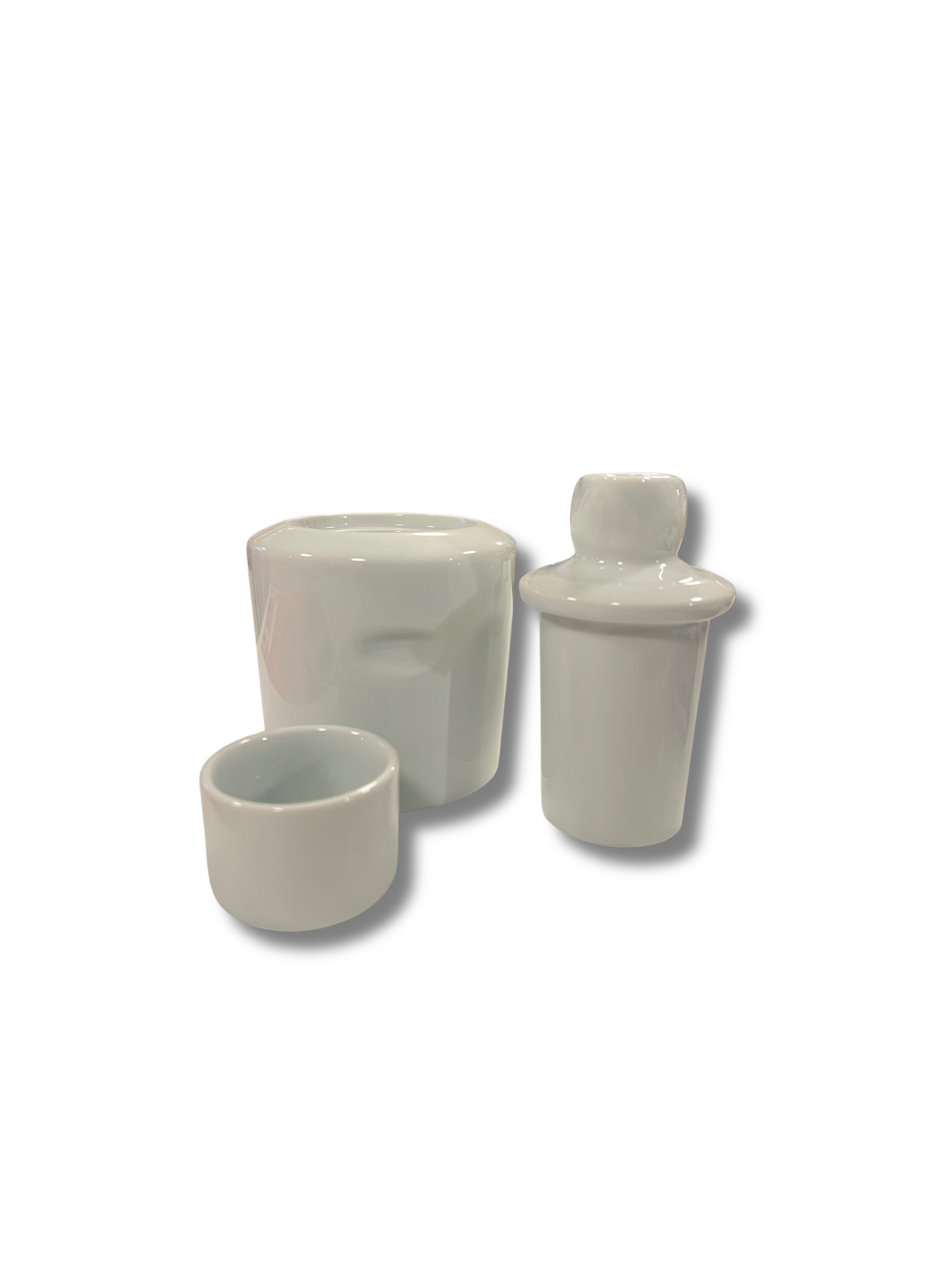 Ensemble pot et carafe pour le saké chaud