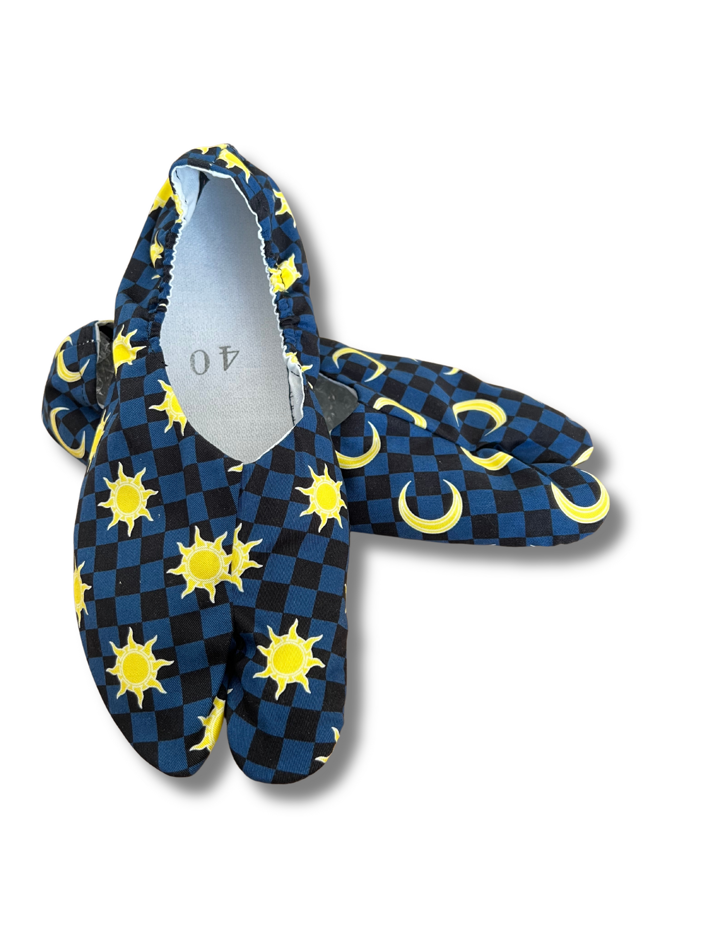 Hantabi motif lune et soleil jaune