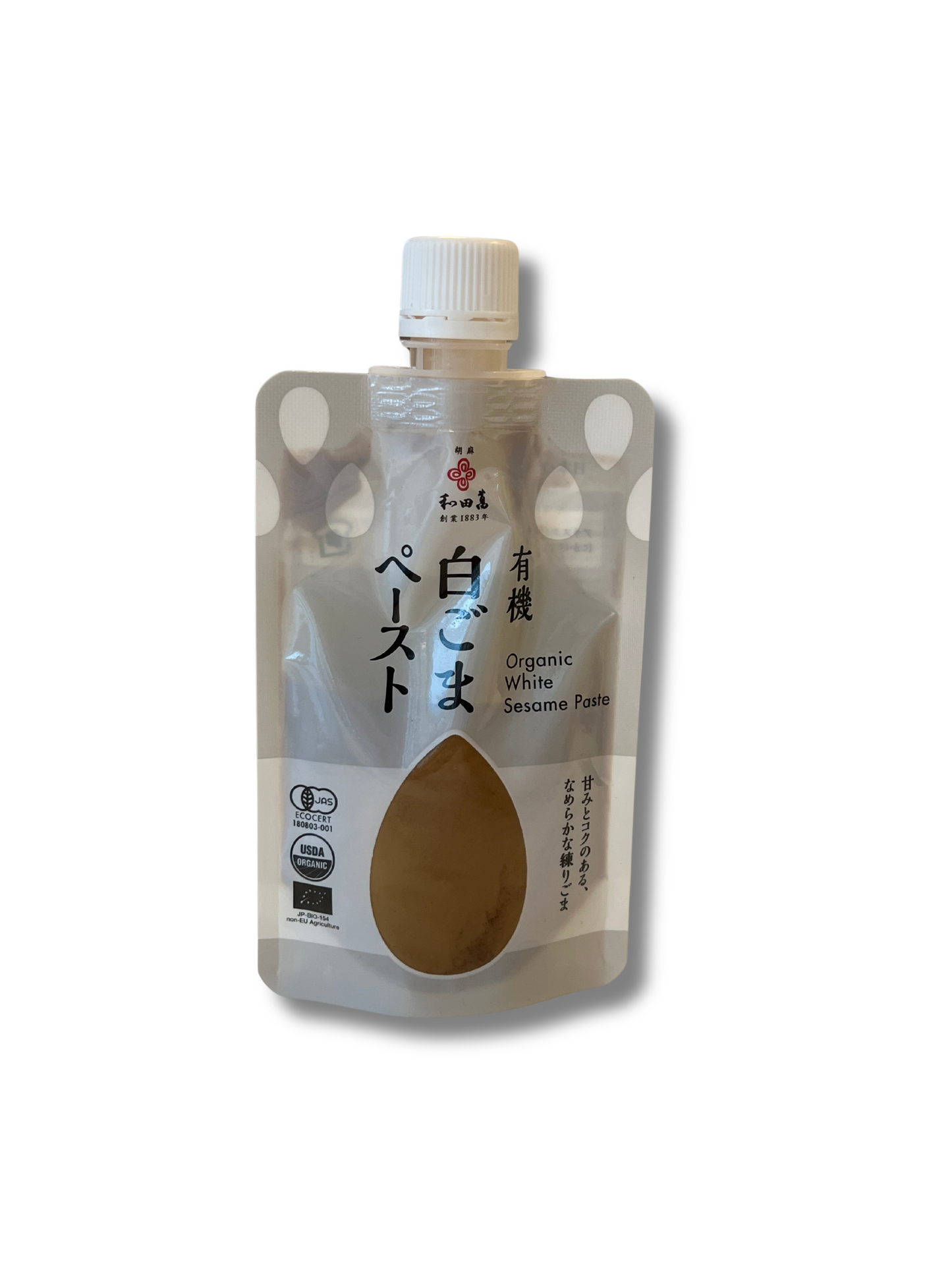 Pâte de sésame blanc bio 80g