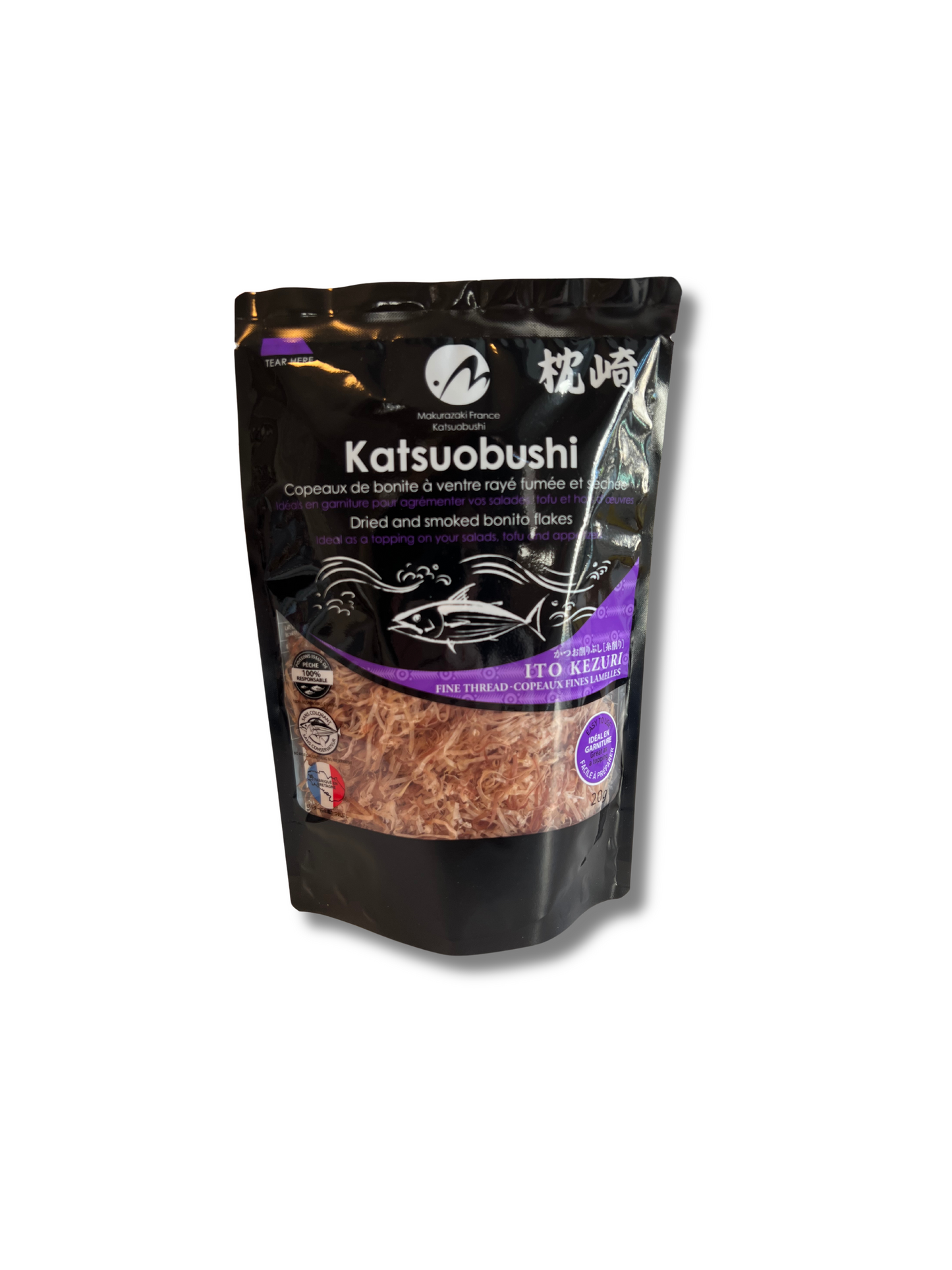 Katsuobushi (Itokezuri) : Copeaux fines lamelles 20g