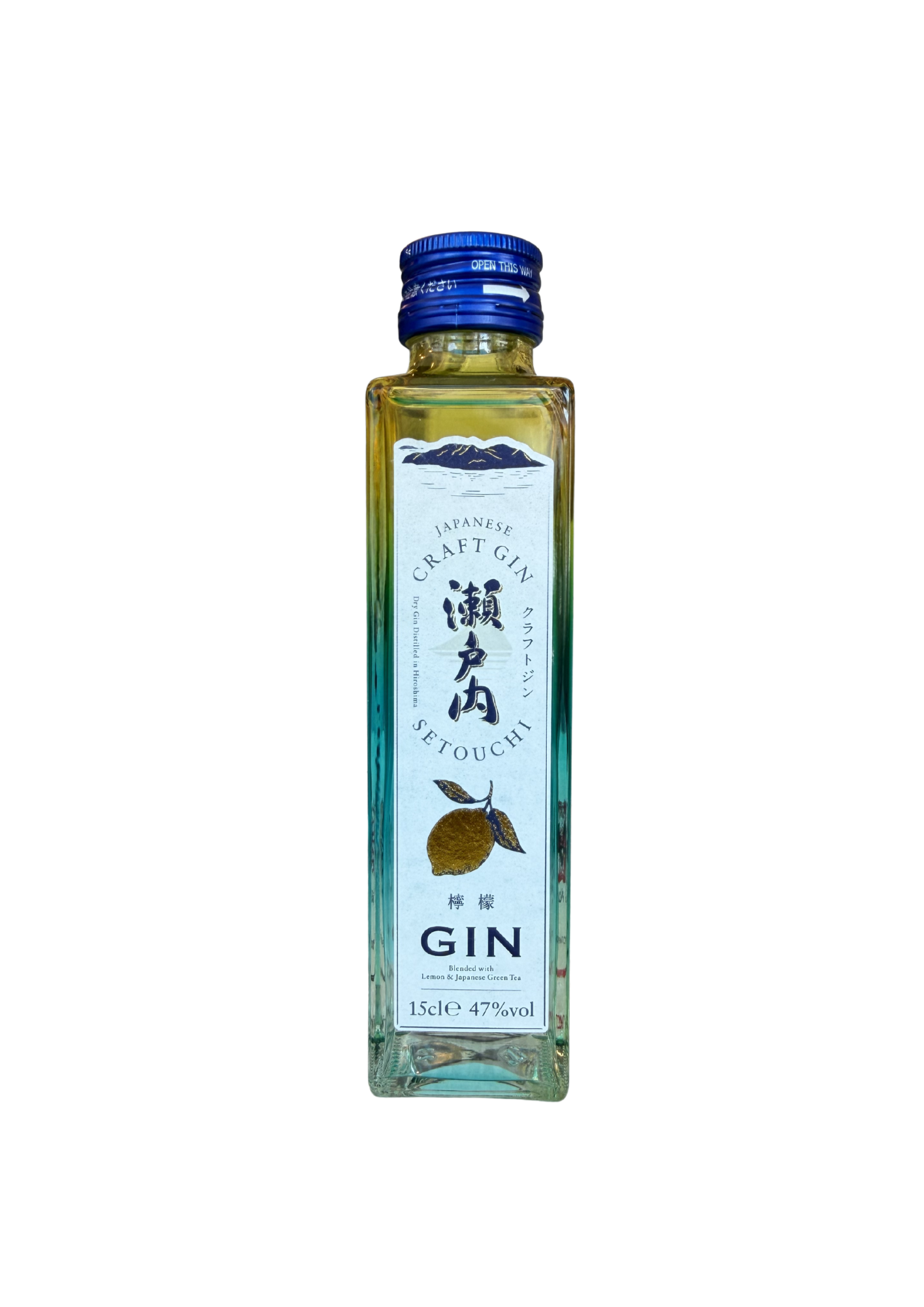 Gin Setouchi Lemon 47° 150ml et 700ml