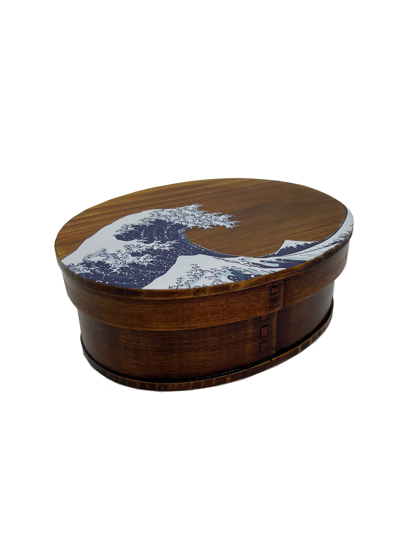 Wappa Bento box en cypres vague ukiyoe