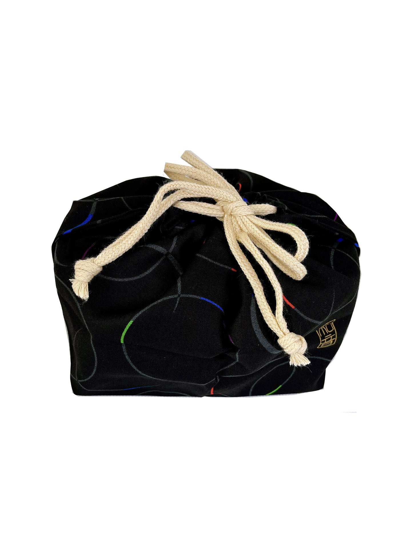 Boîte Bento 2 étages sac noir