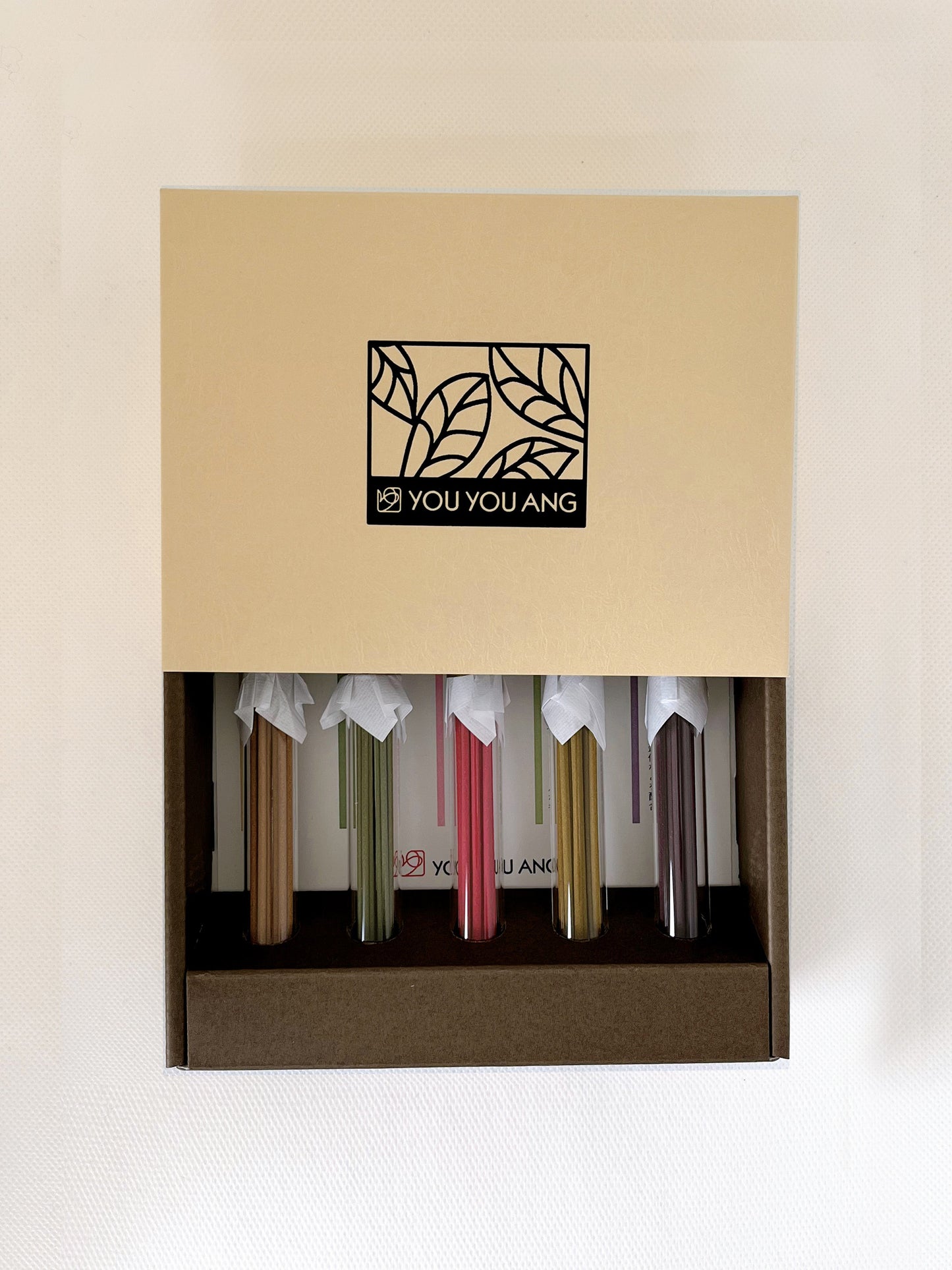Coffret 5 Encens médicinaux et porte encens