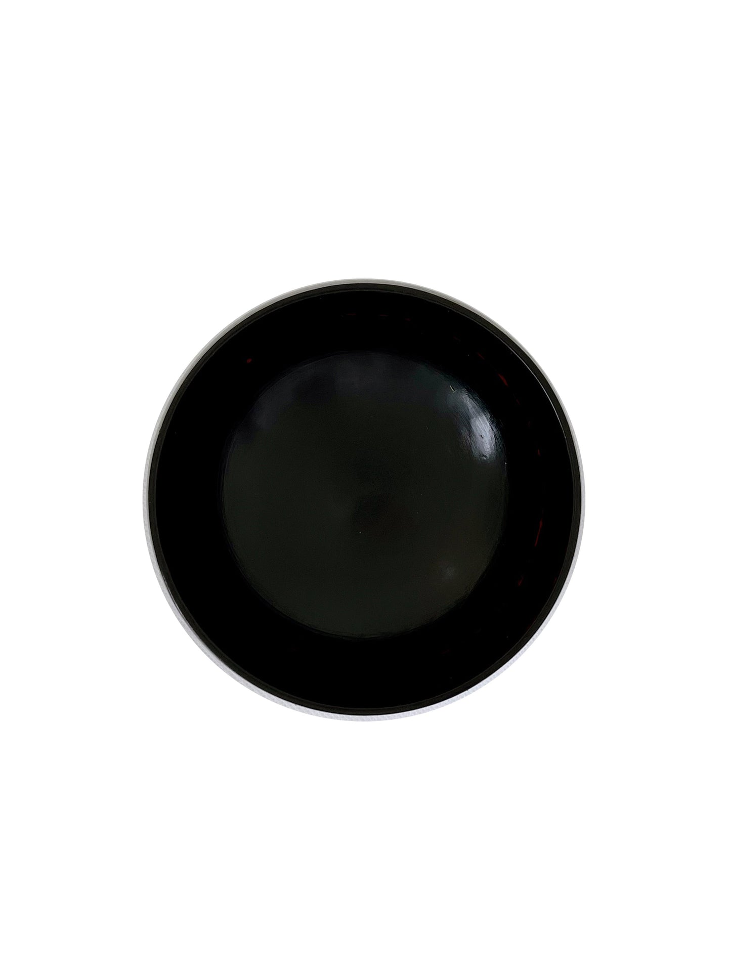 Bol en bois noir laqué uréthane 12.8cm