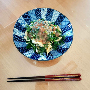 Salade de poulet et cresson au dressing umeboshi par Momoko