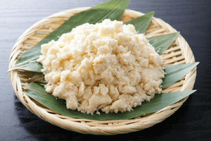 Okara-mochi au micro-ondes par Naoko
