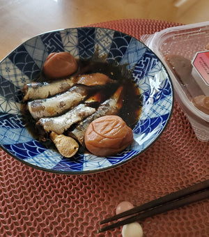 Sardines mijotées aux umeboshi par Momoko