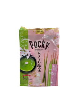 Pocky matcha sakura 8 sachets 100g