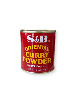 Poudre de curry S&B 85g