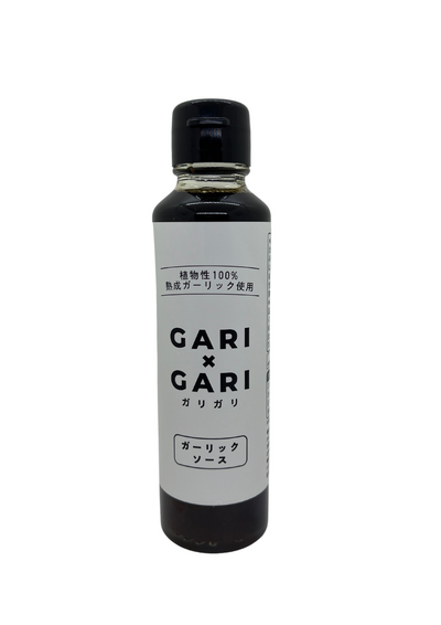Sauce à l’Ail Noir Vegan Gari x Gari 180g – Sans Gluten