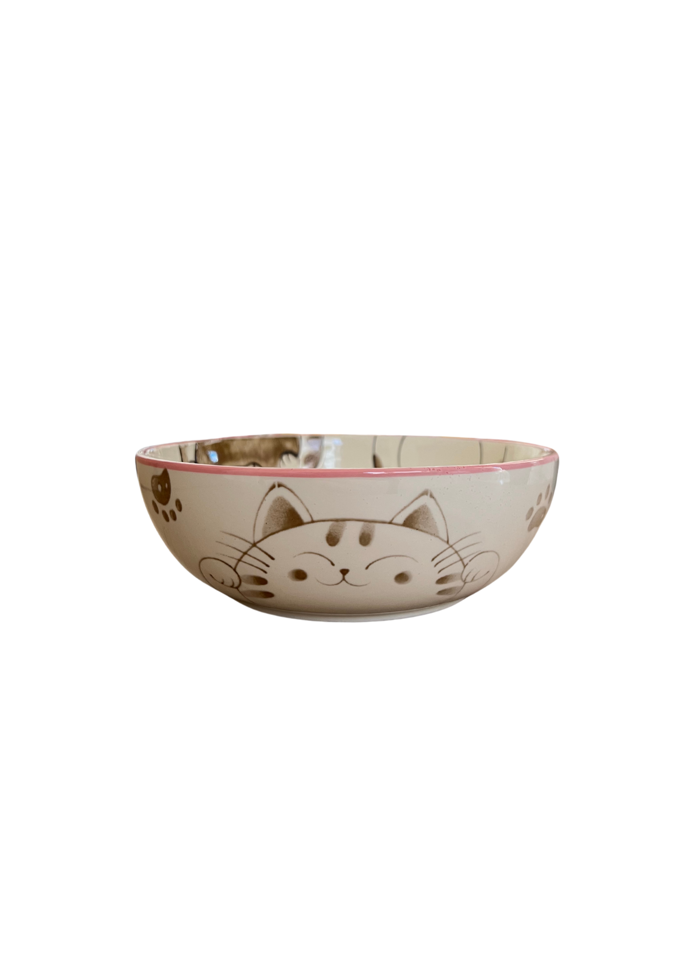 Plat profond trois chats 15,8cm