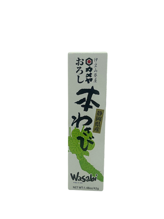 Wasabi Râpé Véritable en Pâte 42g – Kameya