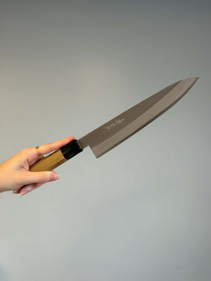 Gyuto Clad-HAP40 210mm - Manche Magnolia