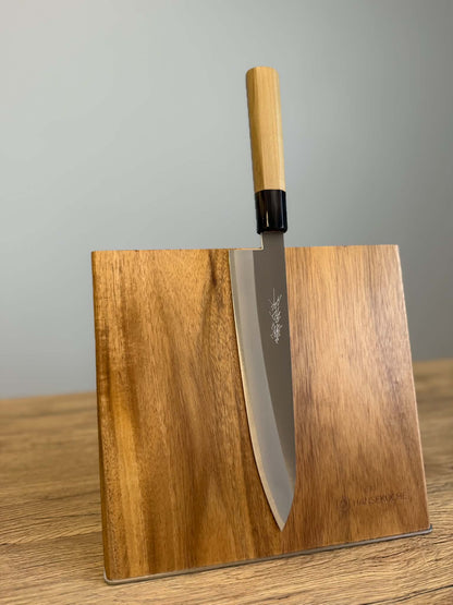 Gyuto Clad-HAP40 210mm - Manche Magnolia