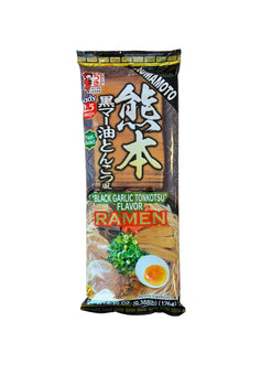 Ramen Kumamoto tonkotsu à l'ail noir 2p