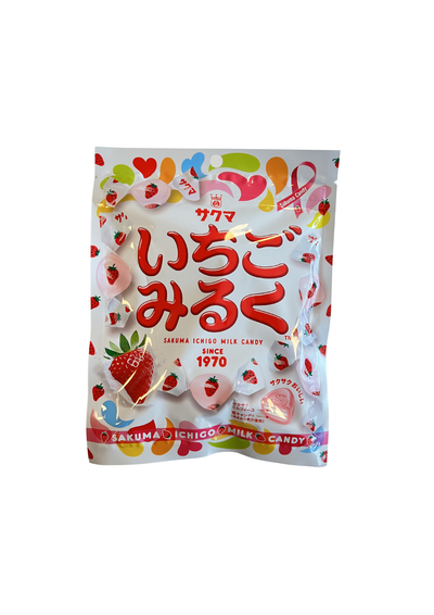 Sakuma bonbon fraise au lait 83g
