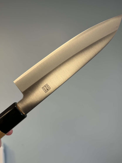 Santoku Clad-HAP40 180mm - Manche Magnolia