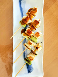 Yakitori Negima – Brochettes de poulet et poireau