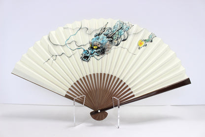 Eventail artisanal de Kyoto 22cm - antibactérien
