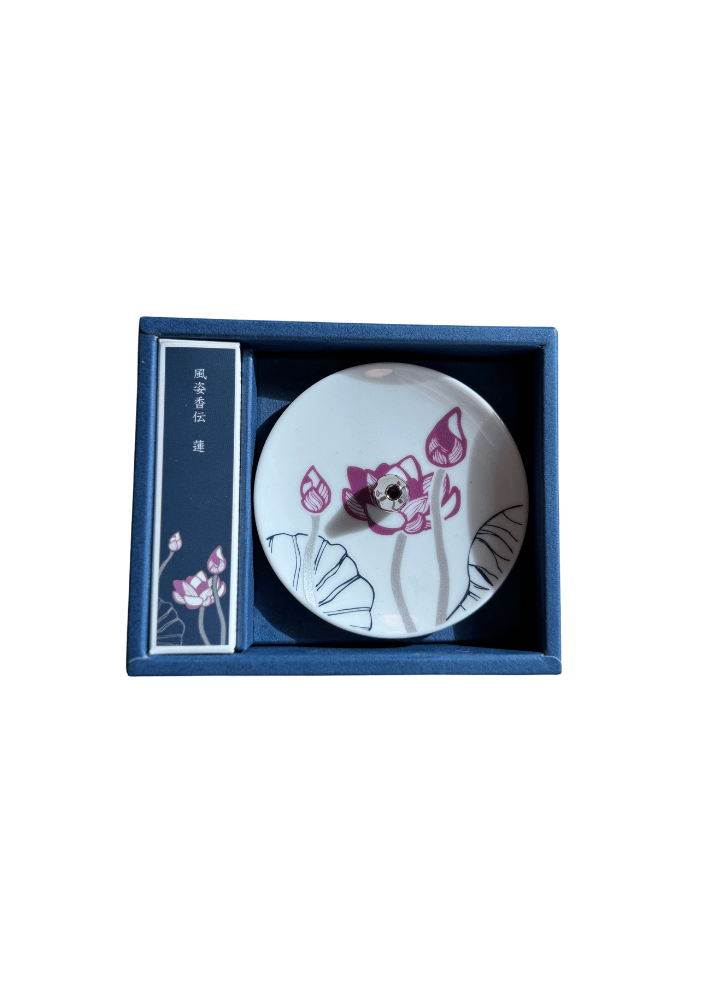 Coffret encens et coupelle « Fûshi Kôden »