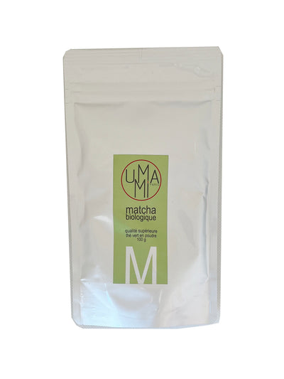 Matcha authentique bio grade supérieur 100g Uji Japon
