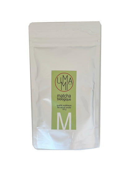 Matcha authentique bio grade supérieur 100g Uji Japon