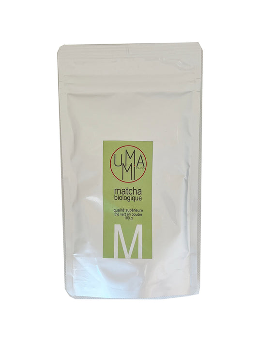 Matcha authentique bio grade supérieur 100g Uji Japon