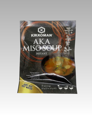 Soupe de miso instantané Miso rouge 3x 10g
