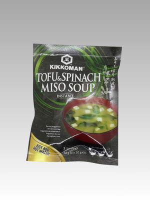 Soupe de miso instantané Miso Epinard 3x 10g